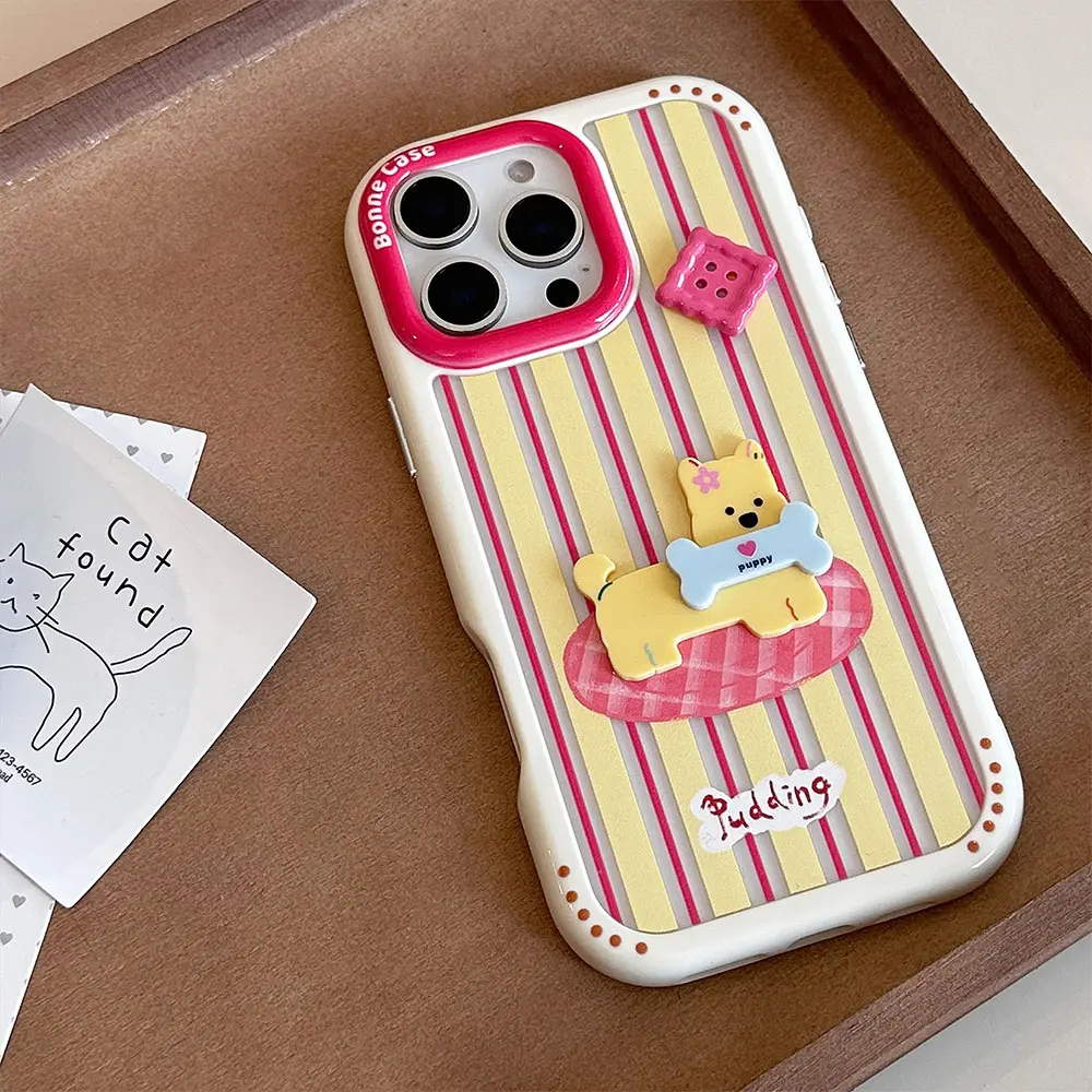 Striped handmade phone case5