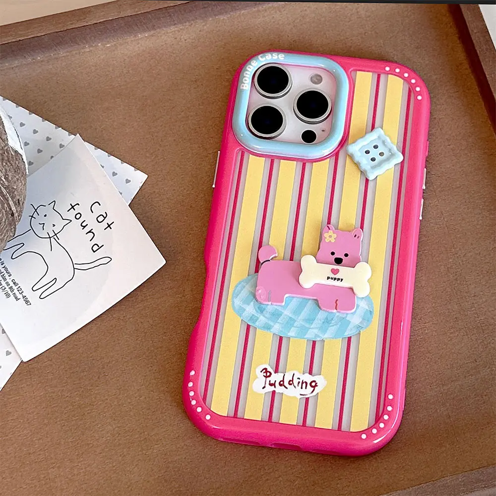 Striped handmade phone case6